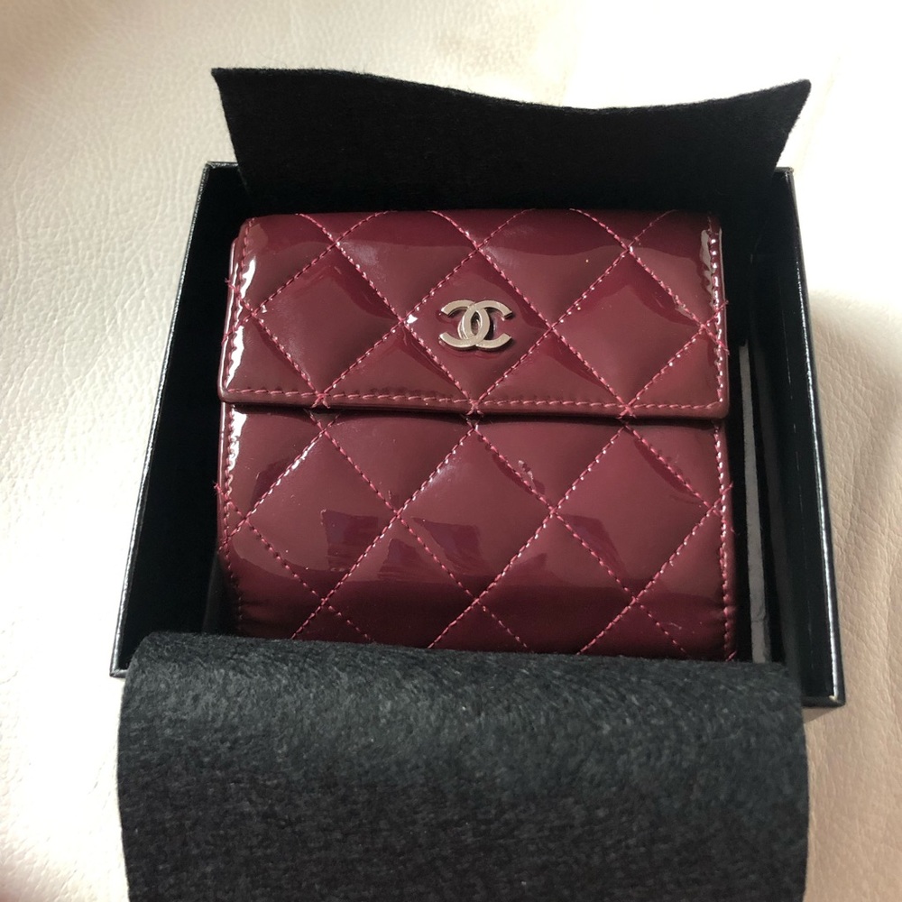 Chanel Patent Leather Wallet